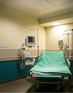 Modern veterinary recovery area
