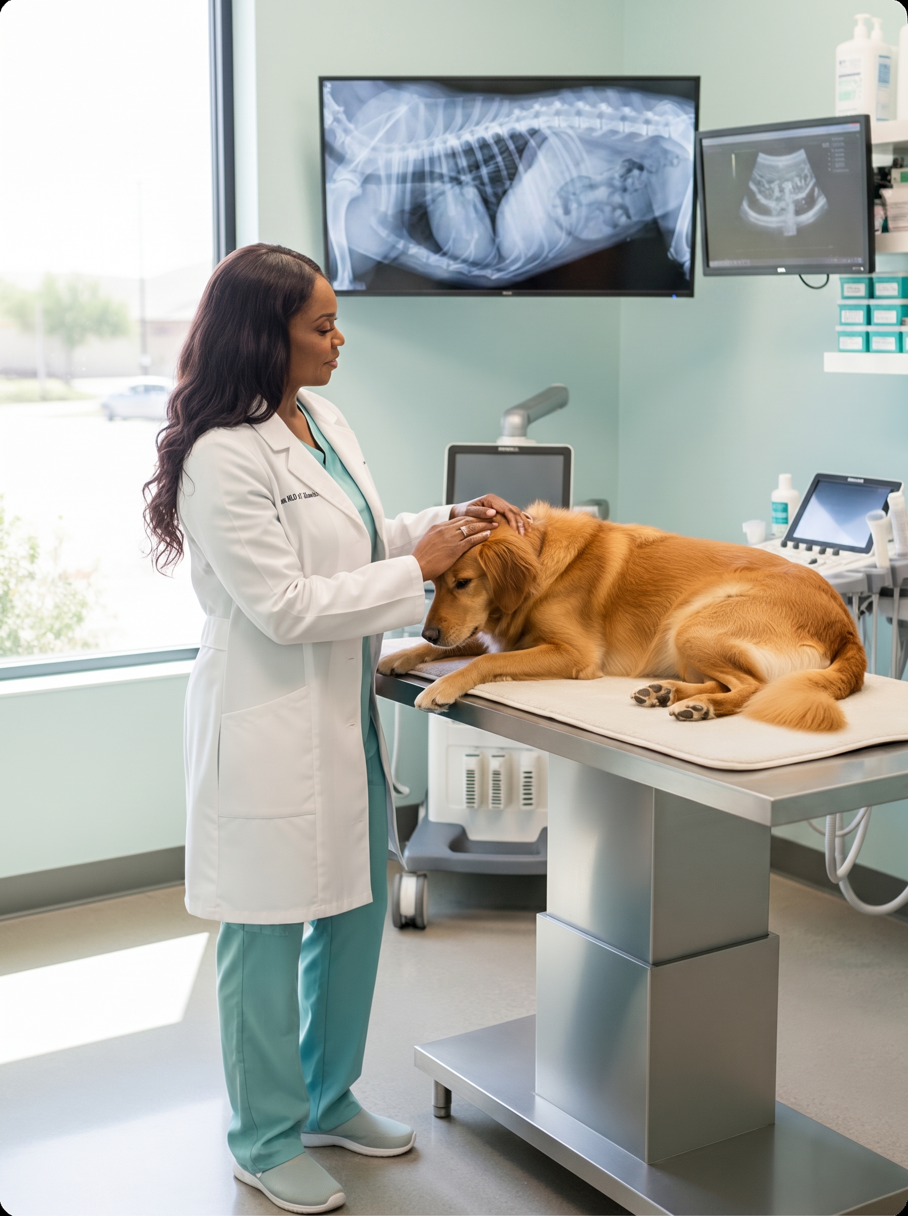 Veterinary wellness planning with diagnostic imaging